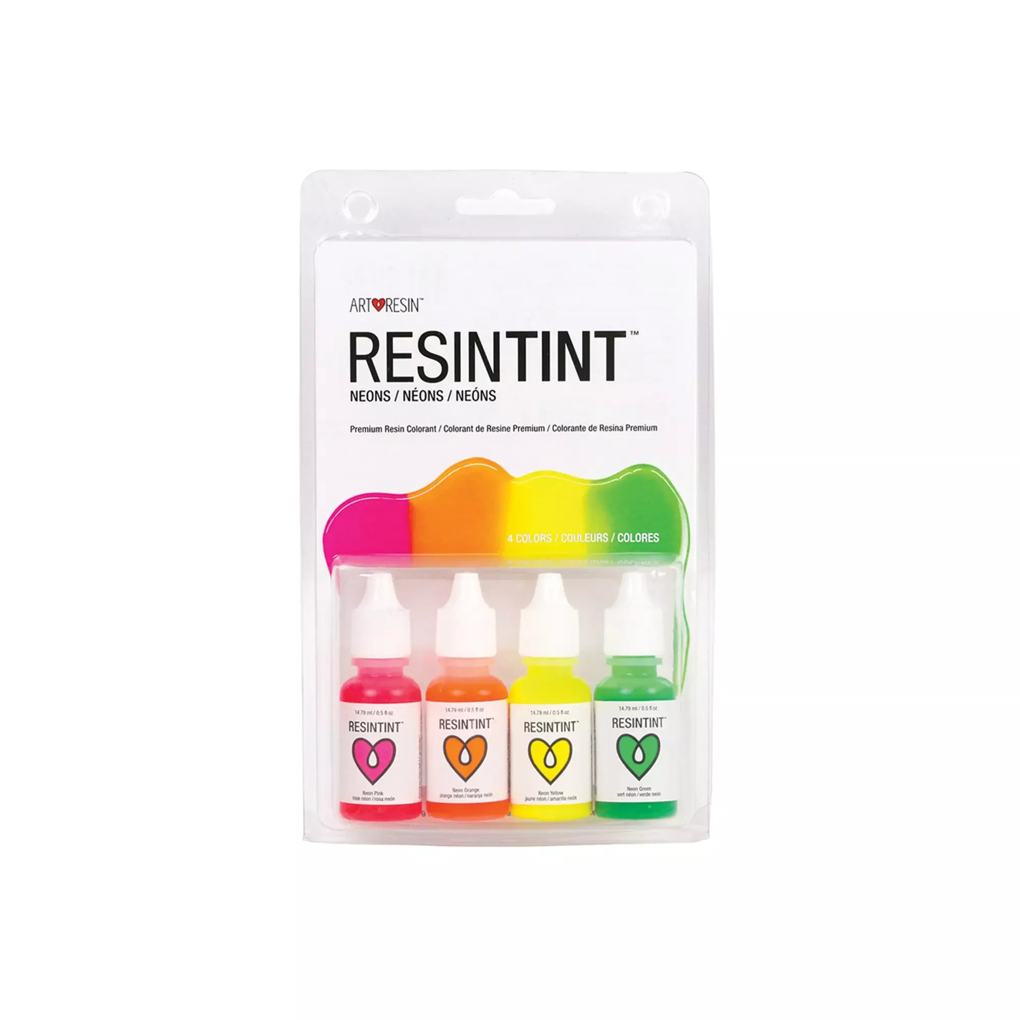 4-Pack ResinTint – Neons