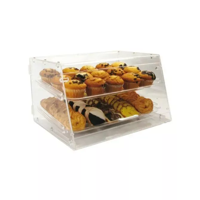 ADC-2 2-Tray Clear Acrylic Display Case