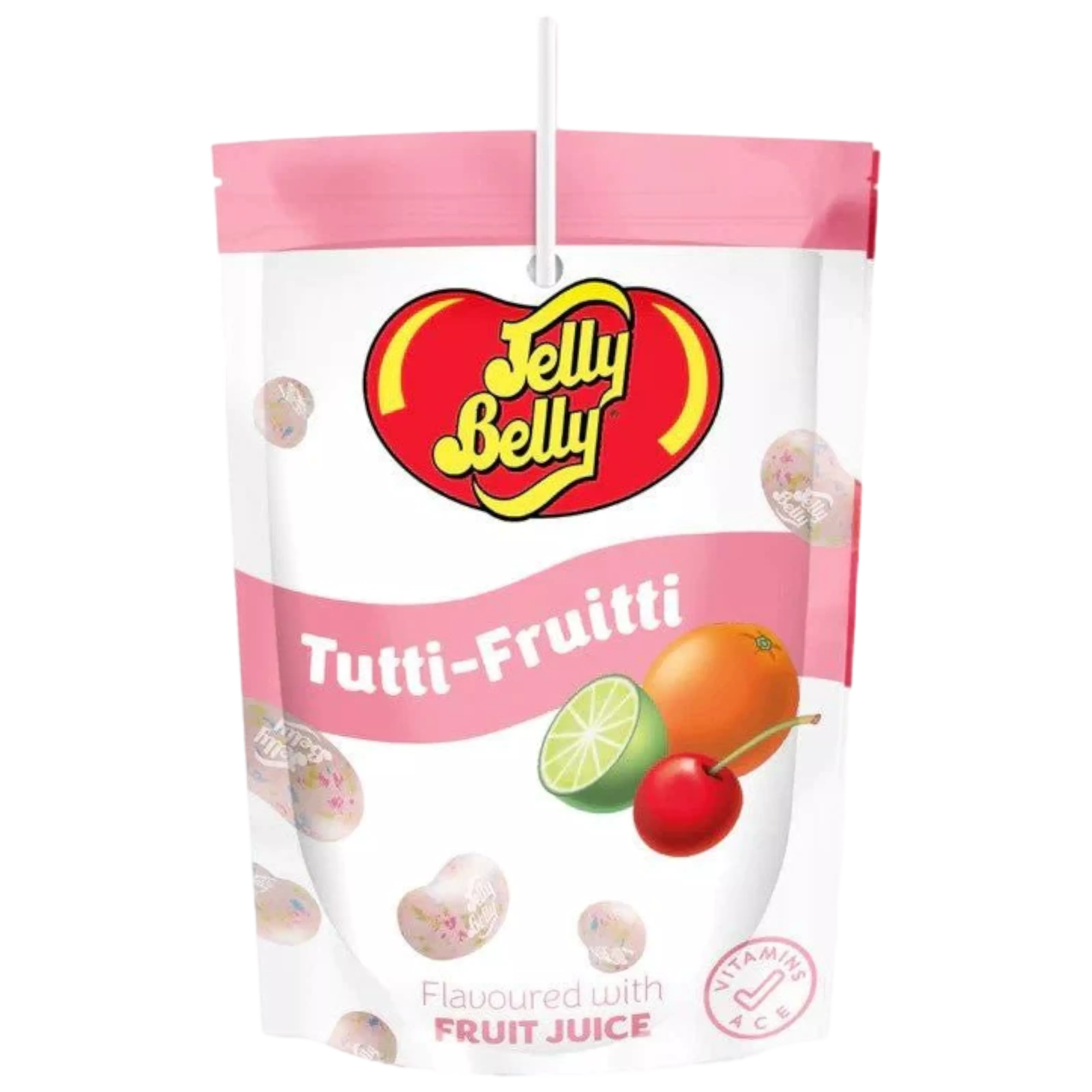 Jelly Belly Tutti Frutti Fruit Flavour Drink Pouch – 6.7fl.oz (200ml)